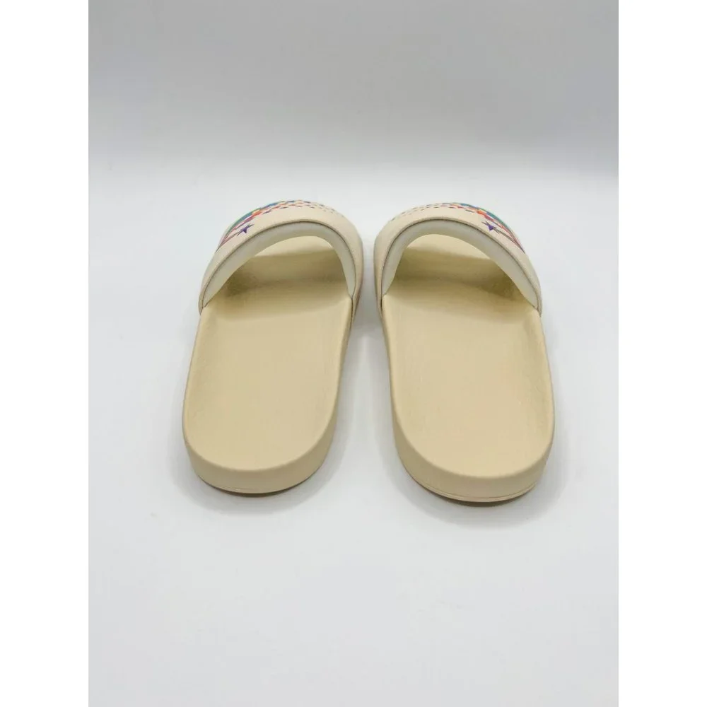 Gucci Rainbow Pursuit Slide Sandal Sz 39 Made in Italy - Picture 5 of 11
